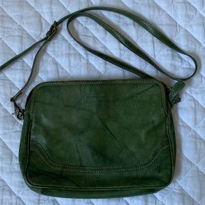 Frye leather cross body bag